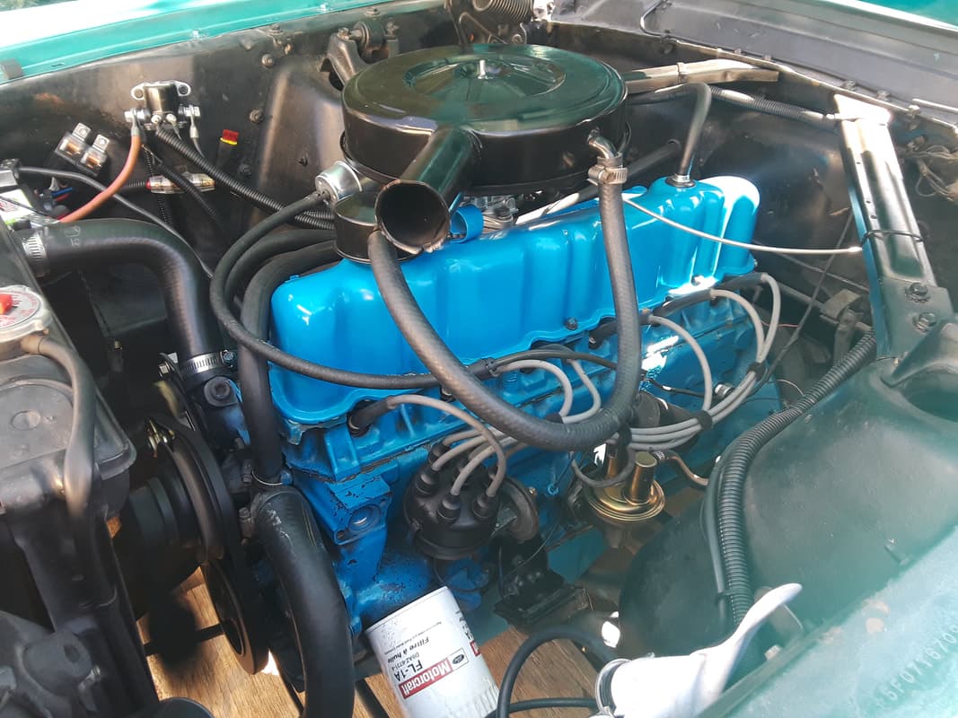 1965 Mustang — build detail
